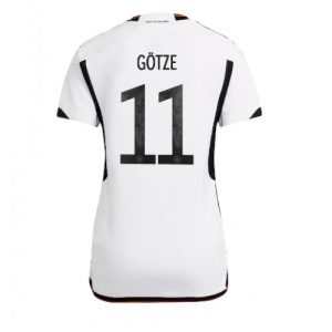 Tyskland Fotballdrakt Dame Mario Gotze #11 Hjemmetrøye FIFA VM 2022 Kortermet
