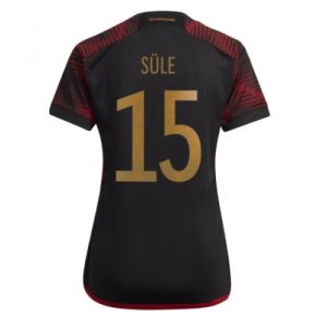 Tyskland Fotballdrakt Dame Niklas Sule #15 Bortetrøye FIFA VM 2022 Kortermet