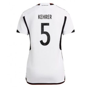 Tyskland Fotballdrakt Dame Thilo Kehrer #5 Hjemmetrøye FIFA VM 2022 Kortermet