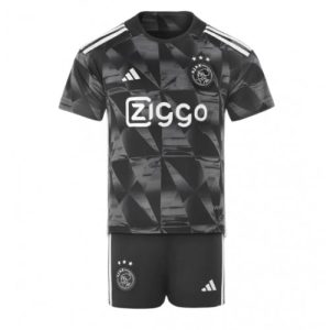 Ajax Fotballdrakt Barn Tredjedrakt 2023-24 Kortermet (+ Korte bukser)