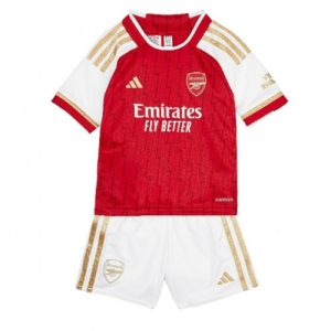 Arsenal Fotballdrakt Barn Hjemmedrakt 2023-24 Kortermet (+ Korte bukser)