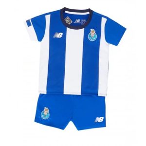 Porto Fotballdrakt Barn Hjemmedrakt 2023-24 Kortermet (+ Korte bukser)