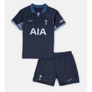 Tottenham Hotspur Fotballdrakt Barn Bortedrakt 2023-24 Kortermet (+ Korte bukser)