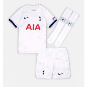 Tottenham Hotspur Fotballdrakt Barn Hjemmedrakt 2023-24 Kortermet (+ Korte bukser)
