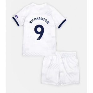 Tottenham Hotspur Fotballdrakt Barn Richarlison Andrade #9 Hjemmedrakt 2023-24 Kortermet (+ Korte bukser)