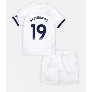 Tottenham Hotspur Fotballdrakt Barn Ryan Sessegnon #19 Hjemmedrakt 2023-24 Kortermet (+ Korte bukser)