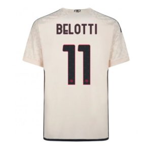 AS Roma Fotballdrakt Herre Andrea Belotti #11 Bortedrakt 2023-24 Kortermet