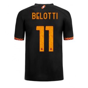 AS Roma Fotballdrakt Herre Andrea Belotti #11 Tredjedrakt 2023-24 Kortermet