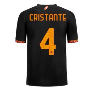 AS Roma Fotballdrakt Herre Bryan Cristante #4 Tredjedrakt 2023-24 Kortermet