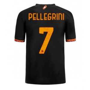 AS Roma Fotballdrakt Herre Lorenzo Pellegrini #7 Tredjedrakt 2023-24 Kortermet