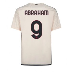 AS Roma Fotballdrakt Herre Tammy Abraham #9 Bortedrakt 2023-24 Kortermet