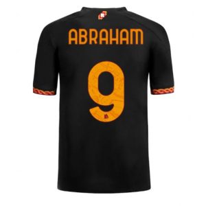 AS Roma Fotballdrakt Herre Tammy Abraham #9 Tredjedrakt 2023-24 Kortermet