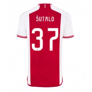 Ajax Fotballdrakt Herre Josip Sutalo #37 Hjemmedrakt 2023-24 Kortermet