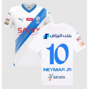 Al-Hilal Fotballdrakt Herre Neymar Jr #10 Bortedrakt 2023-24 Kortermet