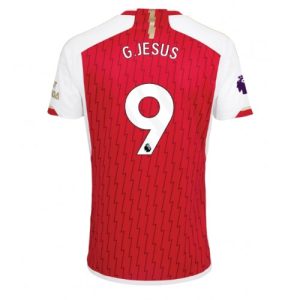Arsenal Fotballdrakt Herre Gabriel Jesus #9 Hjemmedrakt 2023-24 Kortermet