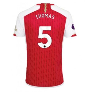 Arsenal Fotballdrakt Herre Thomas Partey #5 Hjemmedrakt 2023-24 Kortermet