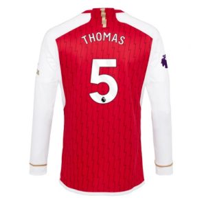 Arsenal Fotballdrakt Herre Thomas Partey #5 Hjemmedrakt 2023-24 Langermet
