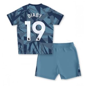 Aston Villa Fotballdrakt Barn Moussa Diaby #19 Tredjedrakt 2023-24 Kortermet (+ Korte bukser)
