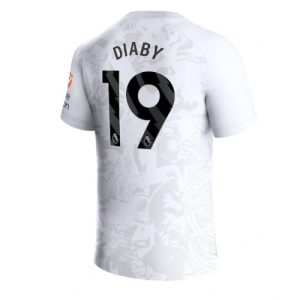 Aston Villa Fotballdrakt Herre Moussa Diaby #19 Bortedrakt 2023-24 Kortermet