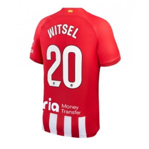 Atletico Madrid Fotballdrakt Herre Axel Witsel #20 Hjemmedrakt 2023-24 Kortermet