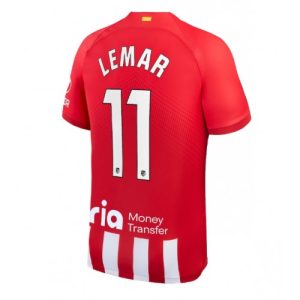 Atletico Madrid Fotballdrakt Herre Thomas Lemar #11 Hjemmedrakt 2023-24 Kortermet