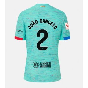 Barcelona Fotballdrakt Herre Joao Cancelo #2 Tredjedrakt 2023-24 Kortermet