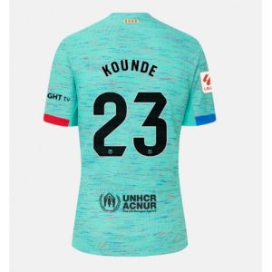 Barcelona Fotballdrakt Herre Jules Kounde #23 Tredjedrakt 2023-24 Kortermet