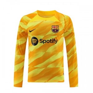 Barcelona Fotballdrakt Herre Keeper Tredjedrakt 2023-24 Langermet