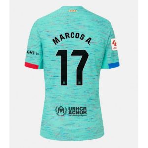 Barcelona Fotballdrakt Herre Marcos Alonso #17 Tredjedrakt 2023-24 Kortermet