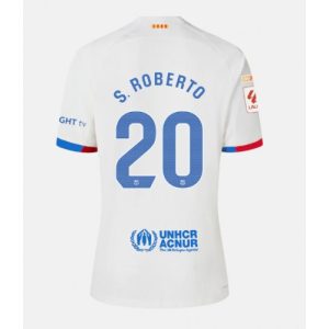 Barcelona Fotballdrakt Herre Sergi Roberto #20 Bortedrakt 2023-24 Kortermet