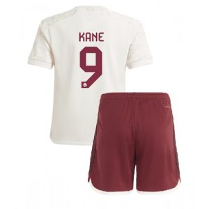 Bayern Munich Fotballdrakt Barn Harry Kane #9 Tredjedrakt 2023-24 Kortermet (+ Korte bukser)