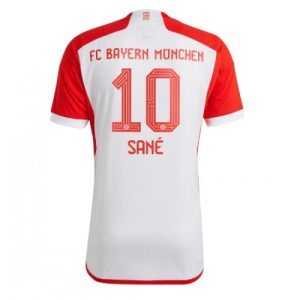 Bayern Munich Fotballdrakt Herre Leroy Sane #10 Hjemmedrakt 2023-24 Kortermet