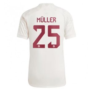 Bayern Munich Fotballdrakt Herre Thomas Muller #25 Tredjedrakt 2023-24 Kortermet