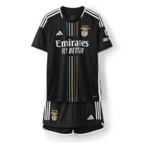Benfica Fotballdrakt Barn Bortedrakt 2023-24 Kortermet (+ Korte bukser)
