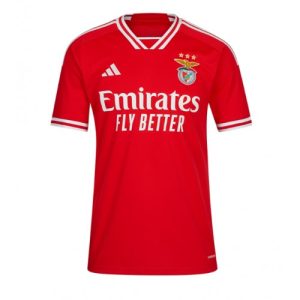Benfica Fotballdrakt Herre Hjemmedrakt 2023-24 Kortermet