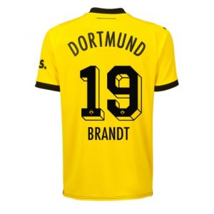Borussia Dortmund Fotballdrakt Herre Julian Brandt #19 Hjemmedrakt 2023-24 Kortermet