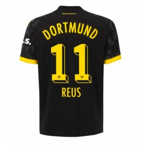 Borussia Dortmund Fotballdrakt Herre Marco Reus #11 Bortedrakt 2023-24 Kortermet