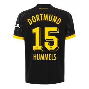 Borussia Dortmund Fotballdrakt Herre Mats Hummels #15 Bortedrakt 2023-24 Kortermet