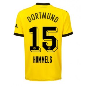 Borussia Dortmund Fotballdrakt Herre Mats Hummels #15 Hjemmedrakt 2023-24 Kortermet