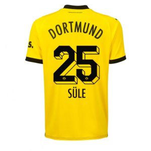 Borussia Dortmund Fotballdrakt Herre Niklas Sule #25 Hjemmedrakt 2023-24 Kortermet