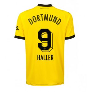 Borussia Dortmund Fotballdrakt Herre Sebastien Haller #9 Hjemmedrakt 2023-24 Kortermet