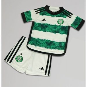 Celtic Fotballdrakt Barn Hjemmedrakt 2023-24 Kortermet (+ Korte bukser)