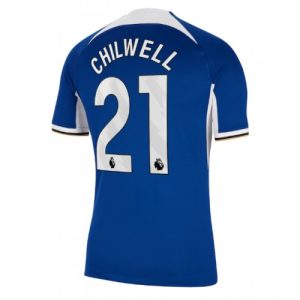 Chelsea Fotballdrakt Herre Ben Chilwell #21 Hjemmedrakt 2023-24 Kortermet