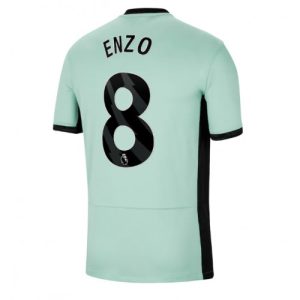 Chelsea Fotballdrakt Herre Enzo Fernandez #8 Tredjedrakt 2023-24 Kortermet