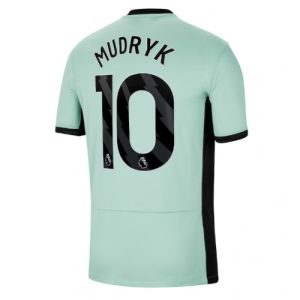 Chelsea Fotballdrakt Herre Mykhailo Mudryk #10 Tredjedrakt 2023-24 Kortermet