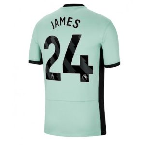 Chelsea Fotballdrakt Herre Reece James #24 Tredjedrakt 2023-24 Kortermet