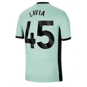 Chelsea Fotballdrakt Herre Romeo Lavia #45 Tredjedrakt 2023-24 Kortermet