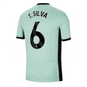 Chelsea Fotballdrakt Herre Thiago Silva #6 Tredjedrakt 2023-24 Kortermet