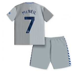 Everton Fotballdrakt Barn Dwight McNeil #7 Tredjedrakt 2023-24 Kortermet (+ Korte bukser)