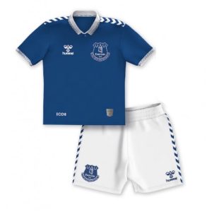 Everton Fotballdrakt Barn Hjemmedrakt 2023-24 Kortermet (+ Korte bukser)